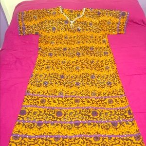 Elegant African Full Length Dress